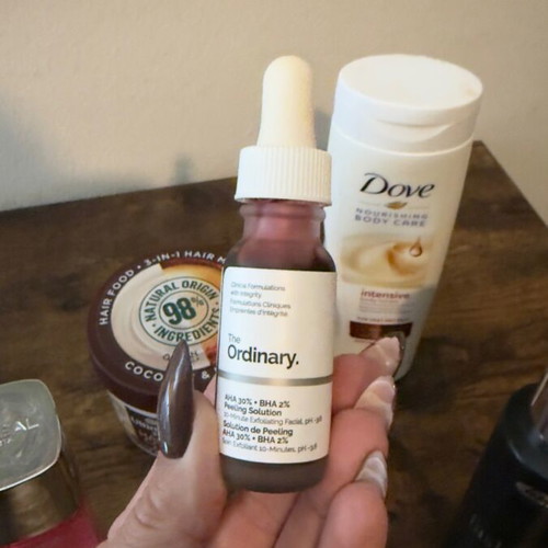 Set of 6 used skincare products