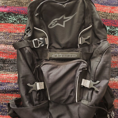 Alpinestars Force Backpack 25L like new, motorcycle bag black