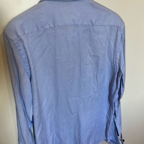 Massimo Dutti Men's Shirt Size 40 Like New Blue
