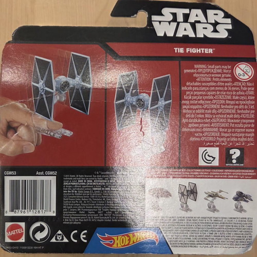 Mattel Hot Wheels Star Wars TIE Fighter new