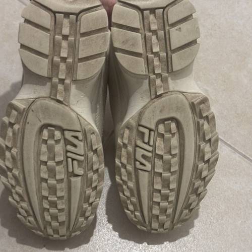 Fila athletic shoes like new, size 39, beige