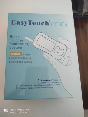 EasyTouch Mini Blood Glucose Monitoring System new