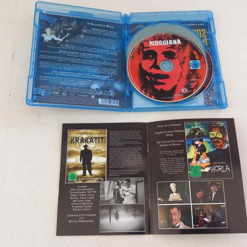 Juraj Herz Edition Blu-ray box set used, thriller with subtitles