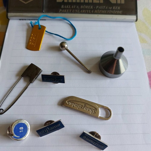 Accessories like new, set of 10 pieces