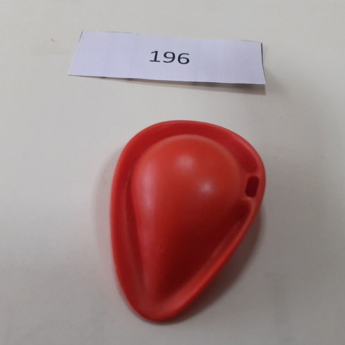 Playmobil Knight Hat #196 like new, red color