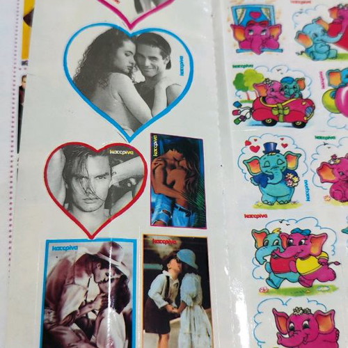 90s stickers from Katerina magazine 1993-94