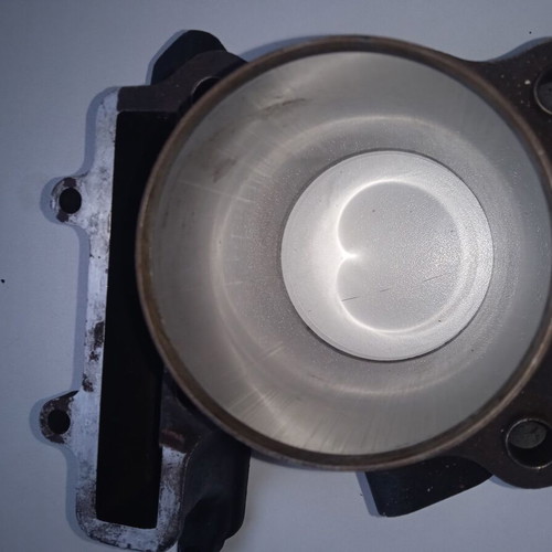 Kawasaki klr 250 cylinder piston used, std 74mm, made in Japan