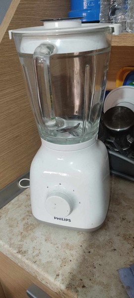 Philips Μπλέντερ για Smoothies με Γυάλινη Κανάτα 1.5lt 400W Λευκό