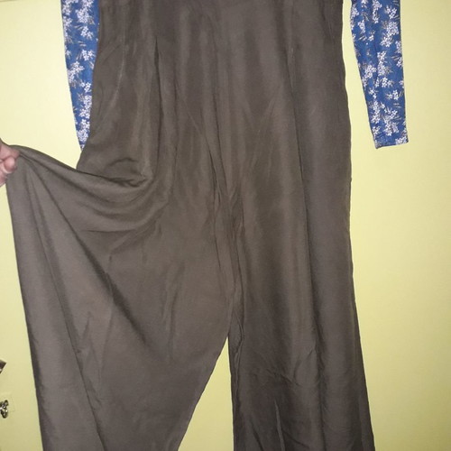 Badila one-piece jumpsuit used, size M, khaki, autumn style