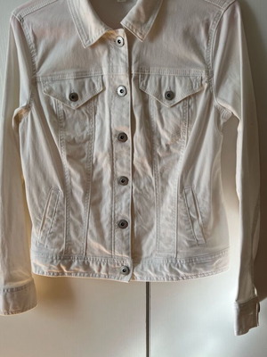 White cotton jacket size S/M new