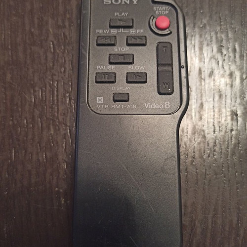 Sony VTR RMT-708 remote control used