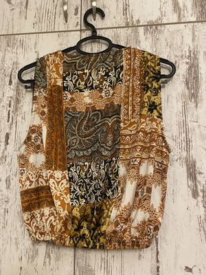 Calliope Patchwork Top S–M Like New