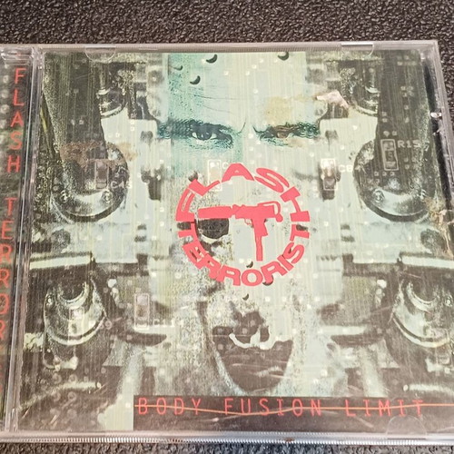 Flash Terrorist Body Fusion Limit CD used, Death Metal Industrial
