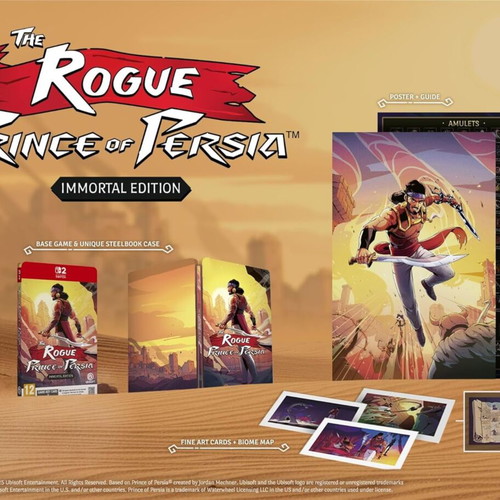 The Rogue Prince of Persia Immortal Edition Nintendo Switch 2 game