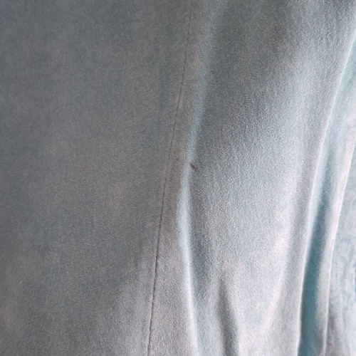 Vintage Genuine Leather Jacket Paranoia used, turquoise mint, size L