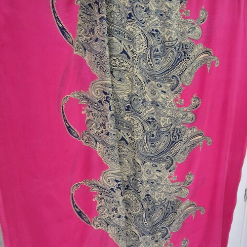 Silk fabric new, 3 meters, beautiful color combination