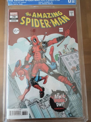 The Amazing Spider-Man #70 April Pool's Day Variant κόμικ σαν καινούργιο