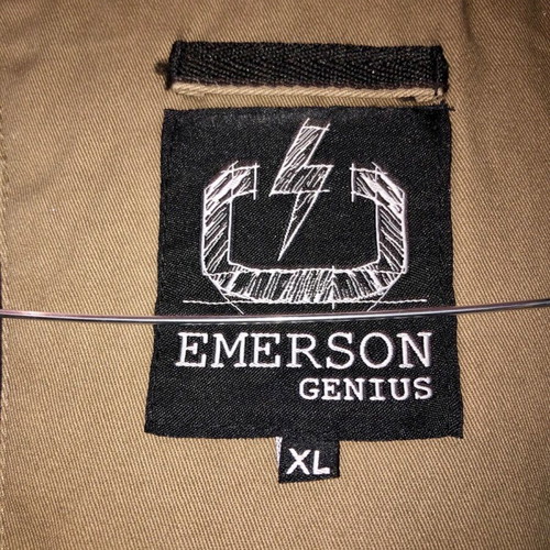 Emerson parka jacket used, size XL, beige