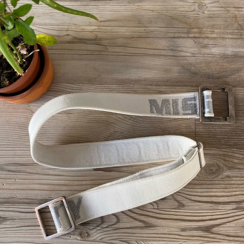 Miss Sixty vintage white belt like new