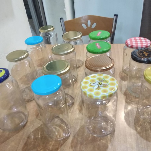 15 glass jars 720ml