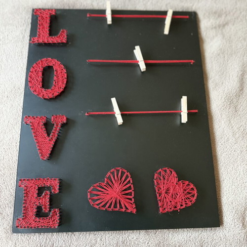 String art photo frame made to order