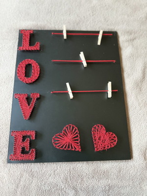 String art photo frame made to order