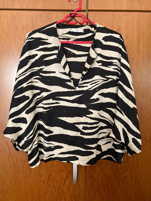 Γυναικεία πουκαμίσα Mango animal print σαν καινούργιο, μέγεθος Large