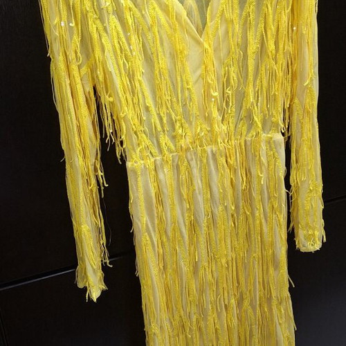 Dolce Domenica formal dress like new, yellow, size S