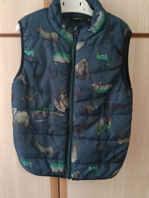 Sleeveless vest for boys like new, size 116 cm, Name It