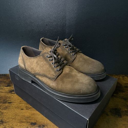 Massimo Dutti St Moritz suede men's shoes size 44, brown