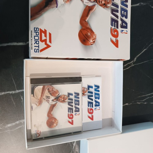 NBA LIVE 97 for PC used, authentic in original box