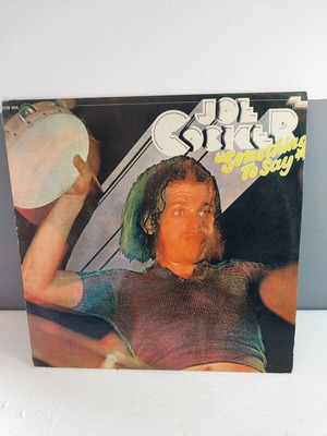 Joe Cocker Something To Say vinyl record used in good condition