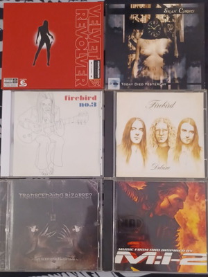 Rock CD pack of 6 used