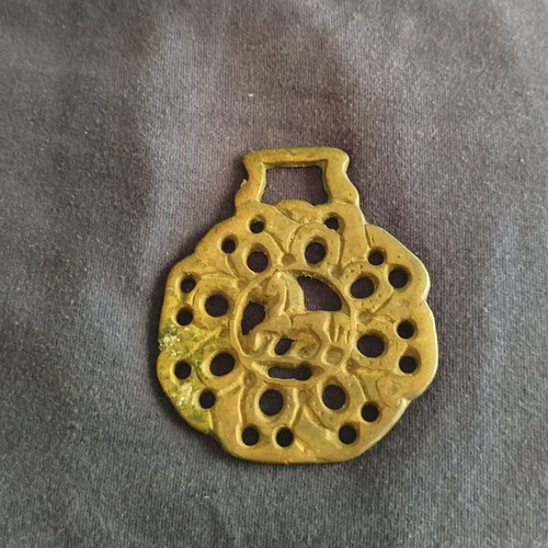 Old horseshoe for good luck used, vintage