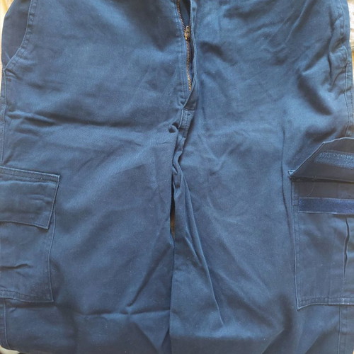 Work pants dark blue used size L
