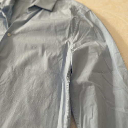 Calvin Klein Poplin Stretch Shirt slim fit, like new, size M, light blue