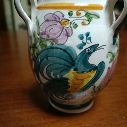 Skyrian handmade vases 14 cm height like new