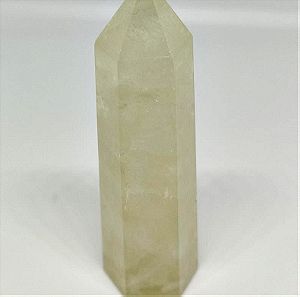 Πυραμιδα Οβελισκος Φυσικο Πετρωμα Κιτρίνη 7,5 Εκατοστων - 50 Γραμμαρια