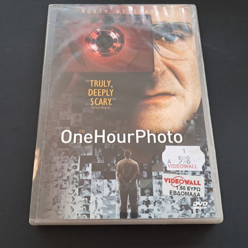 One Hour Photo DVD used, Greek subtitles