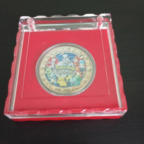 Pokemon 30th Anniversary Commemorative Coin new, limited edition