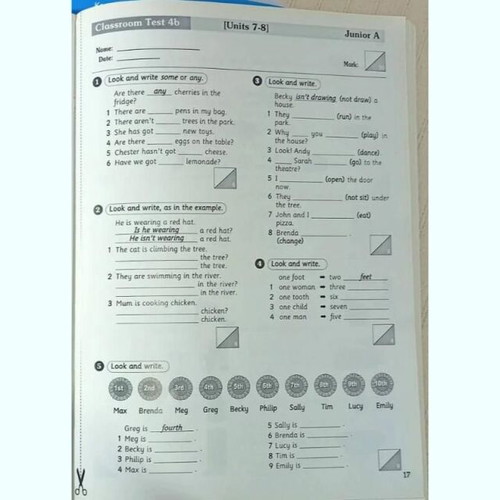 The Magic Ball Junior A Workbook and Test Booklet new, English