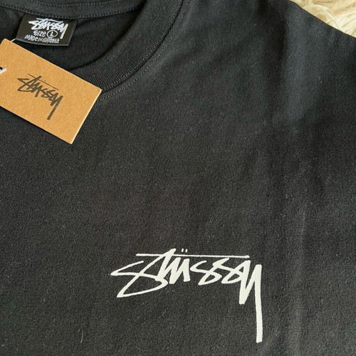 Stussy Spider Tee new, sizes M and L, black