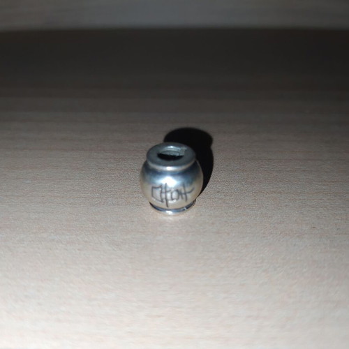 Silver symbol bead for bracelet 925 like new