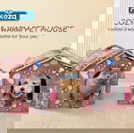  къщичка / диван 2в1 за кучета и котки