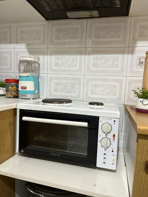 Φουρνάκι μεταχειρισμένο με δύο εστίες απόλυτα λειτουργικό