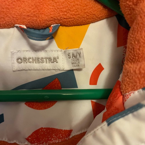 Ski jacket for girls 5-6 years like new