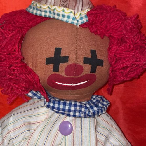 Handmade cloth doll new from Africa