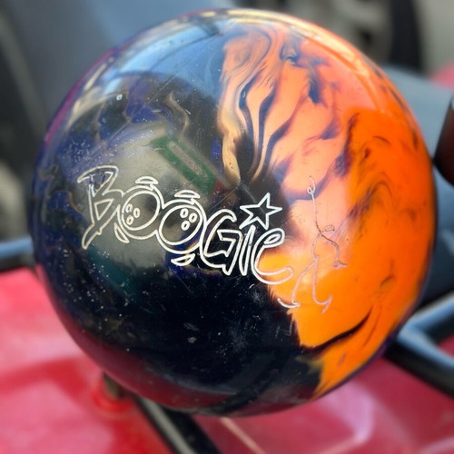 Bowling ball used without cracks, fully functional