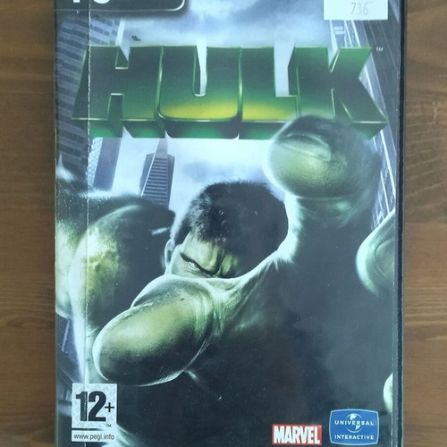 Hulk PC game used in good condition