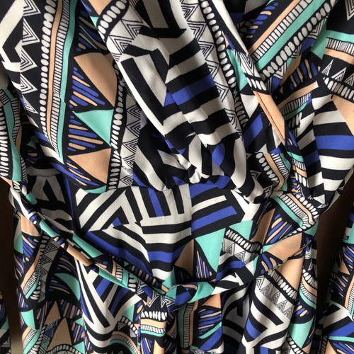 Long dress xxl new, colorful, polyester